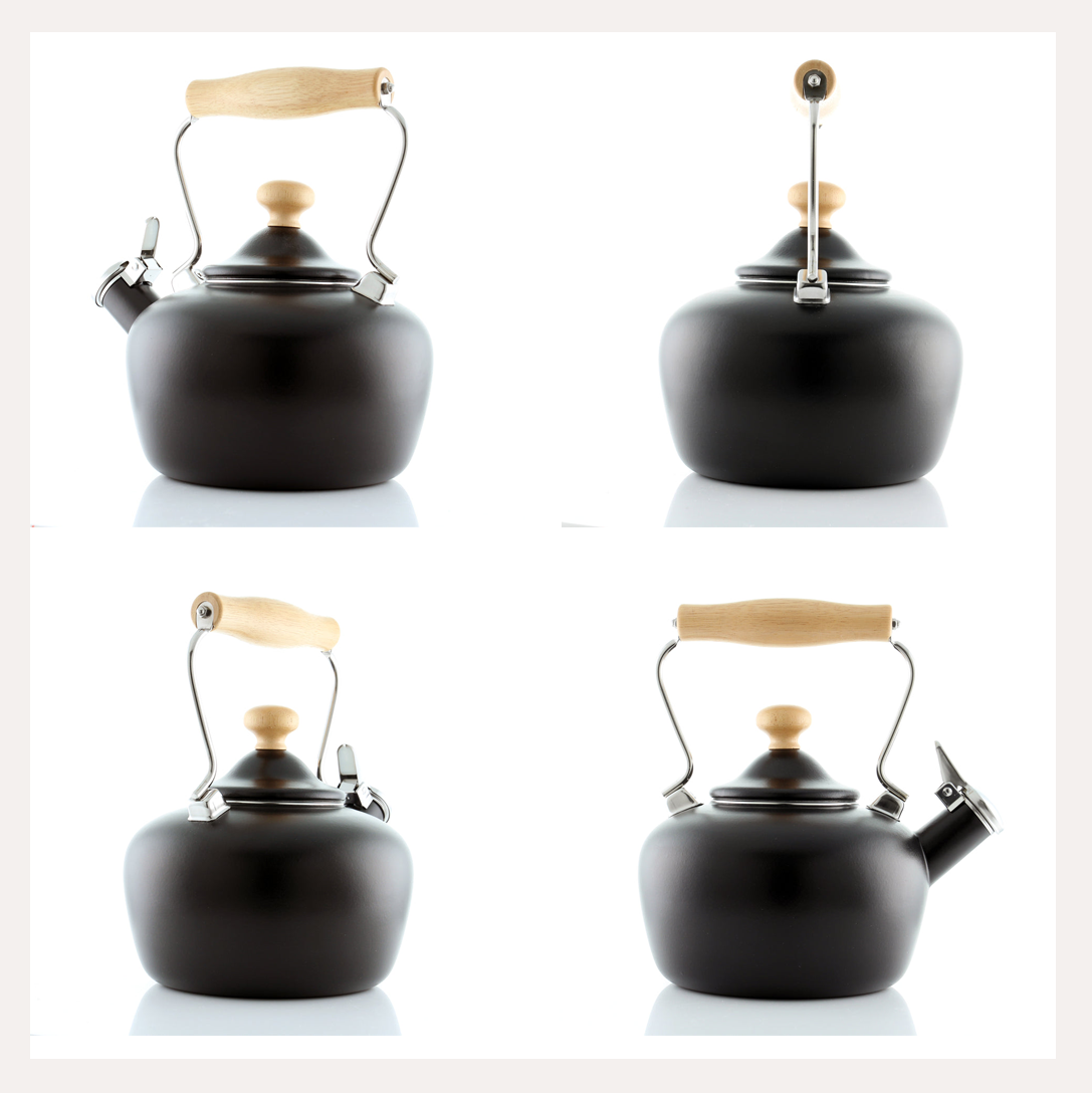 Sven Café Mocha Whistling Teakettle by Chantal — The Grateful Gourmet